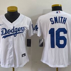 Dodgers Smith Ohtani Or Yamamoto Women Jersey