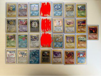 Vintage Pokémon Trading Cards