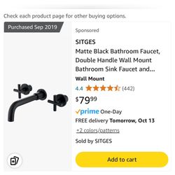 Wall Mounted Faucet