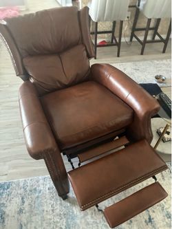Leather chairs