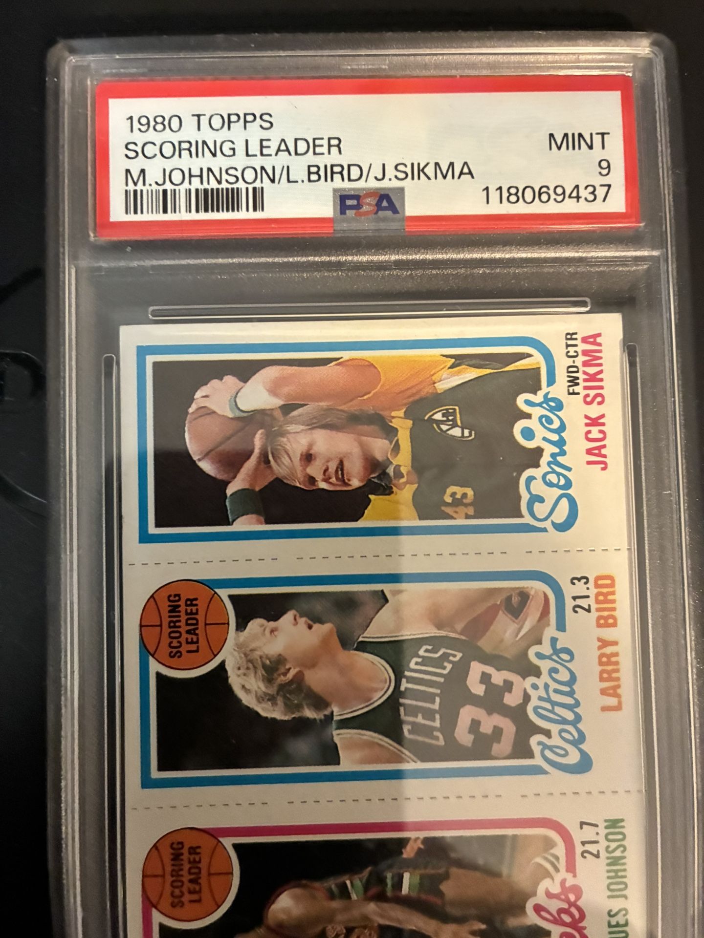 1980 Larry Bird ROOKIE PSA 9