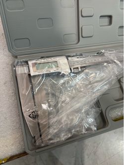 12 Inch Digital Caliper Long Jaw Caliper with 6" Jaw Depth Calipers Measuring Tool All-Metal Frame Large LCD Screen