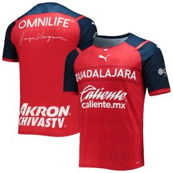 Chivas Puma 2021/22 Third Authentic Jersey - Red 