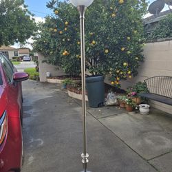 Torchiere Floor Lamp approx 6' tall
