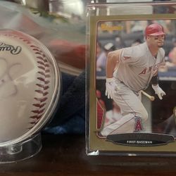 Albert Pujols and David Ekstein Signed Balls