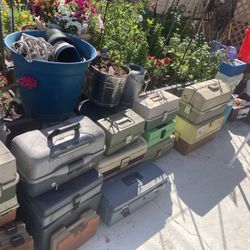 38 Tackleboxes First $125 Takes All