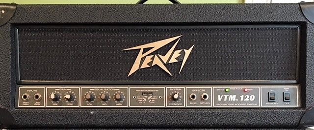 Peavey VTM-120 Tube Amp Head – new tubes