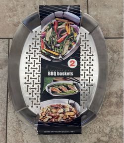 New Bbq Basket 2 Pack