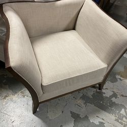 New Lorraine Chair in Beige Fabric Upholstery by Coaster
