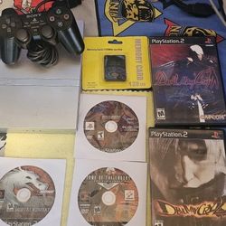 Slim Playstation 2 Silver Bundle