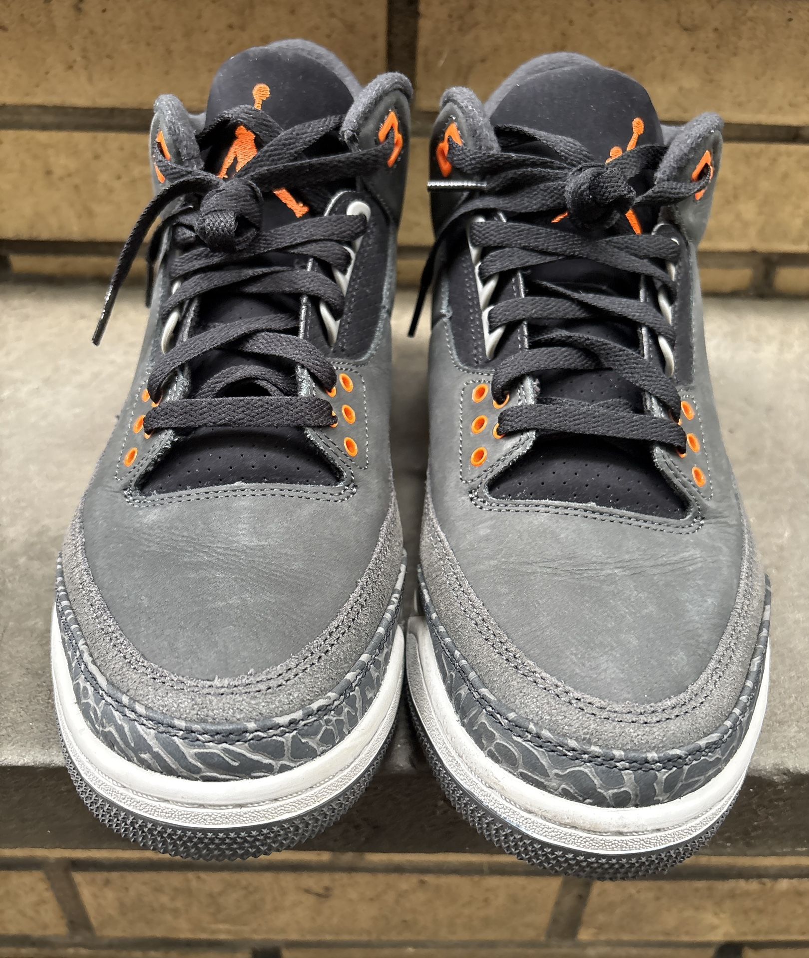 Nike Air Jordan 3 Retro Fear Night Stadium Total Orange