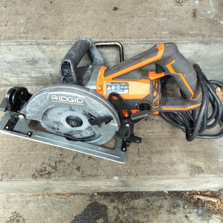 Ridgid Worm Drive 1/4 In Saw