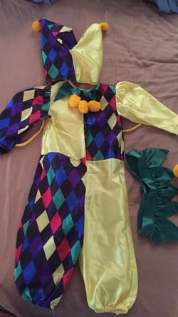Jester costume Halloween 12months- 2T