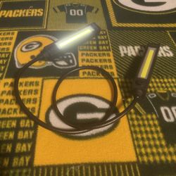 Brookstone Flex-Light Double Cob Work Lamp. 