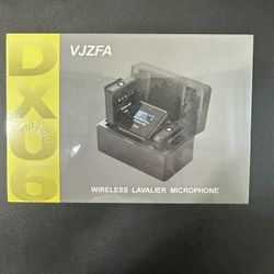 VJZFA Wireless Lavalier Microphone