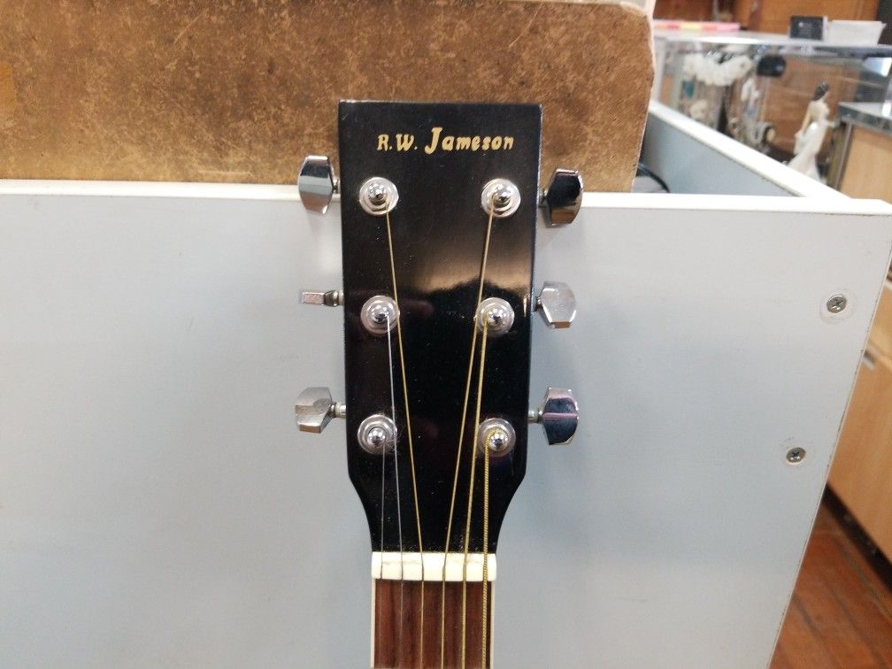R.W. Jameson Acoustic/Electric Left Handed Guitar for Sale in Crestline