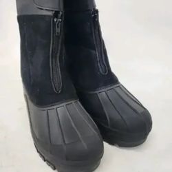POLAR Mens Muck Nylon Strap Lace Up Duck Snow Winter Flat Rain Outdoor Boots..... CHECK OUT MY PAGE FOR MORE ITEMS