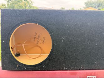 Truck Sub box only 12inch speaker size
