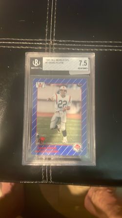 1991 all world CFL trading card