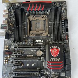 MSI X99S Gaming 7 (MS-7885) Motherboard.
