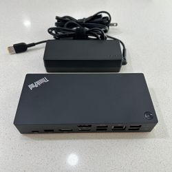 Lenovo ThinkPad USB-C Dock Gen 2 Model: 40AS0090US.