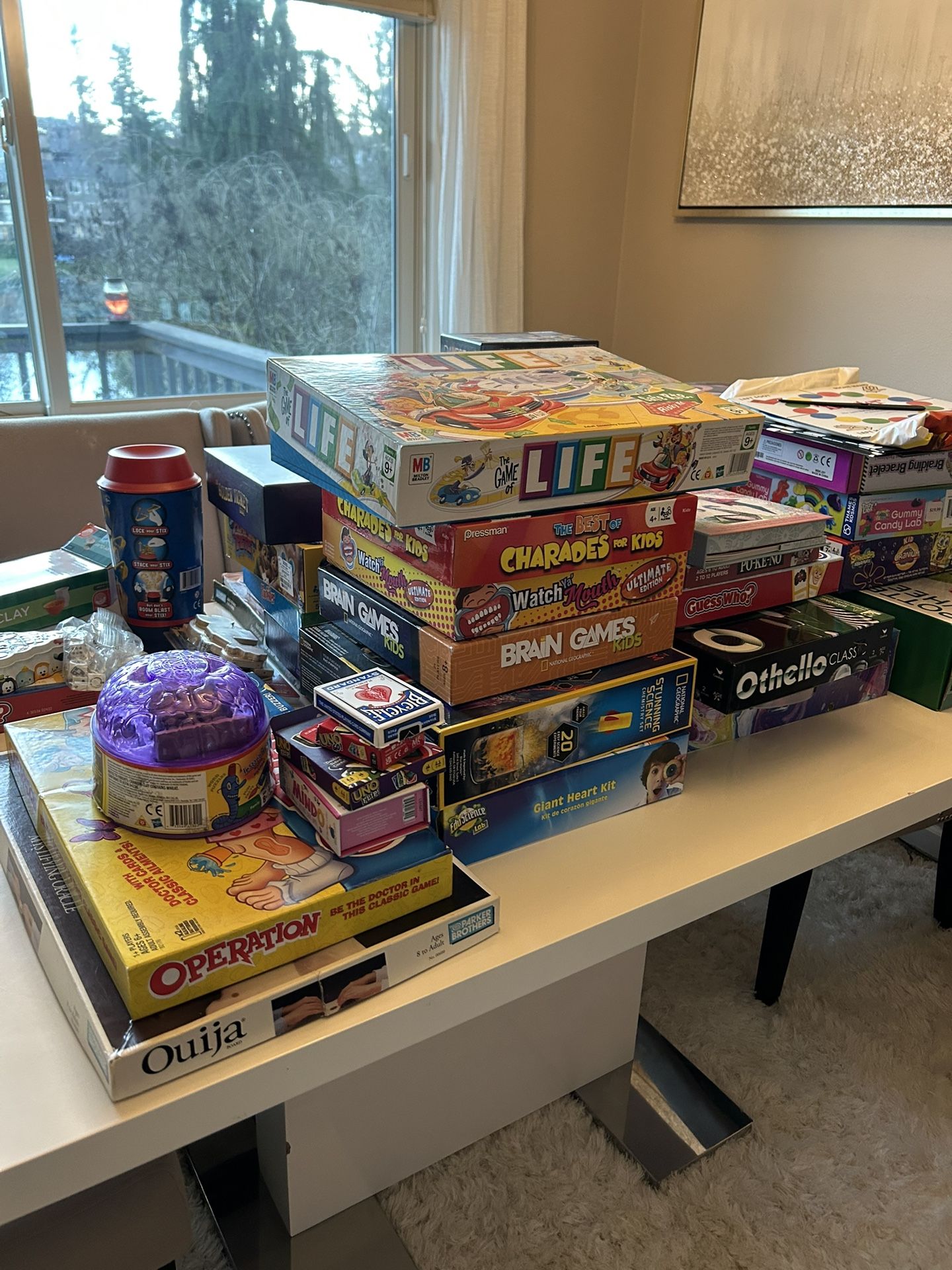🎲 HUGE FAMILY GAME & ACTIVITY LOT – GAMES 🎨 Price: $160