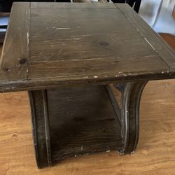 Matching Coffee Table And Side Table