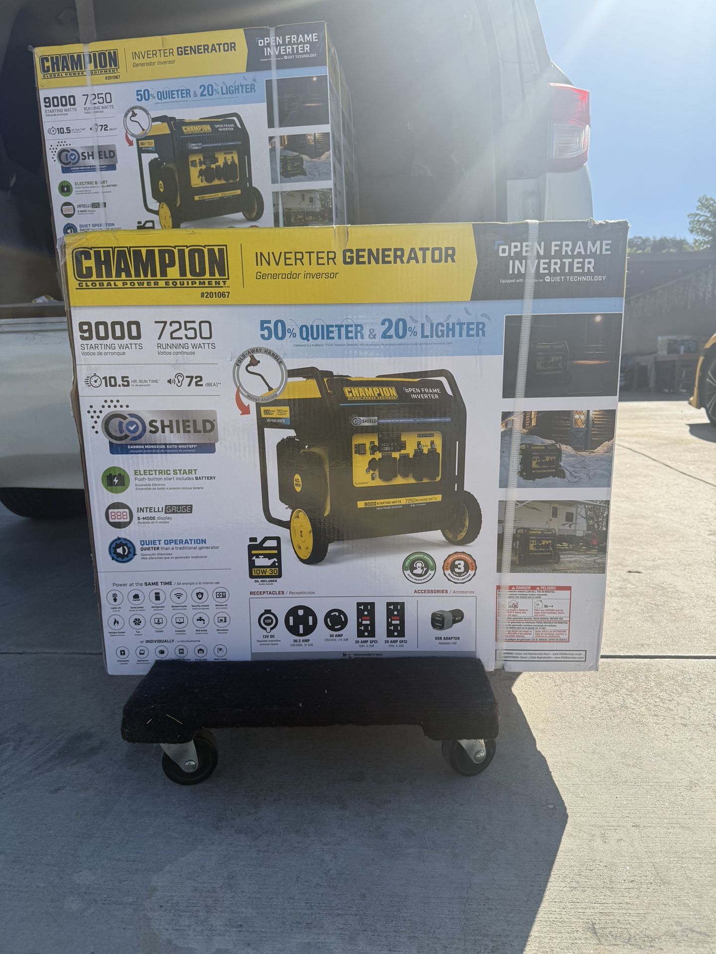 Champion Power Equipment 9000-Watt Electric Start Gasoline Powered