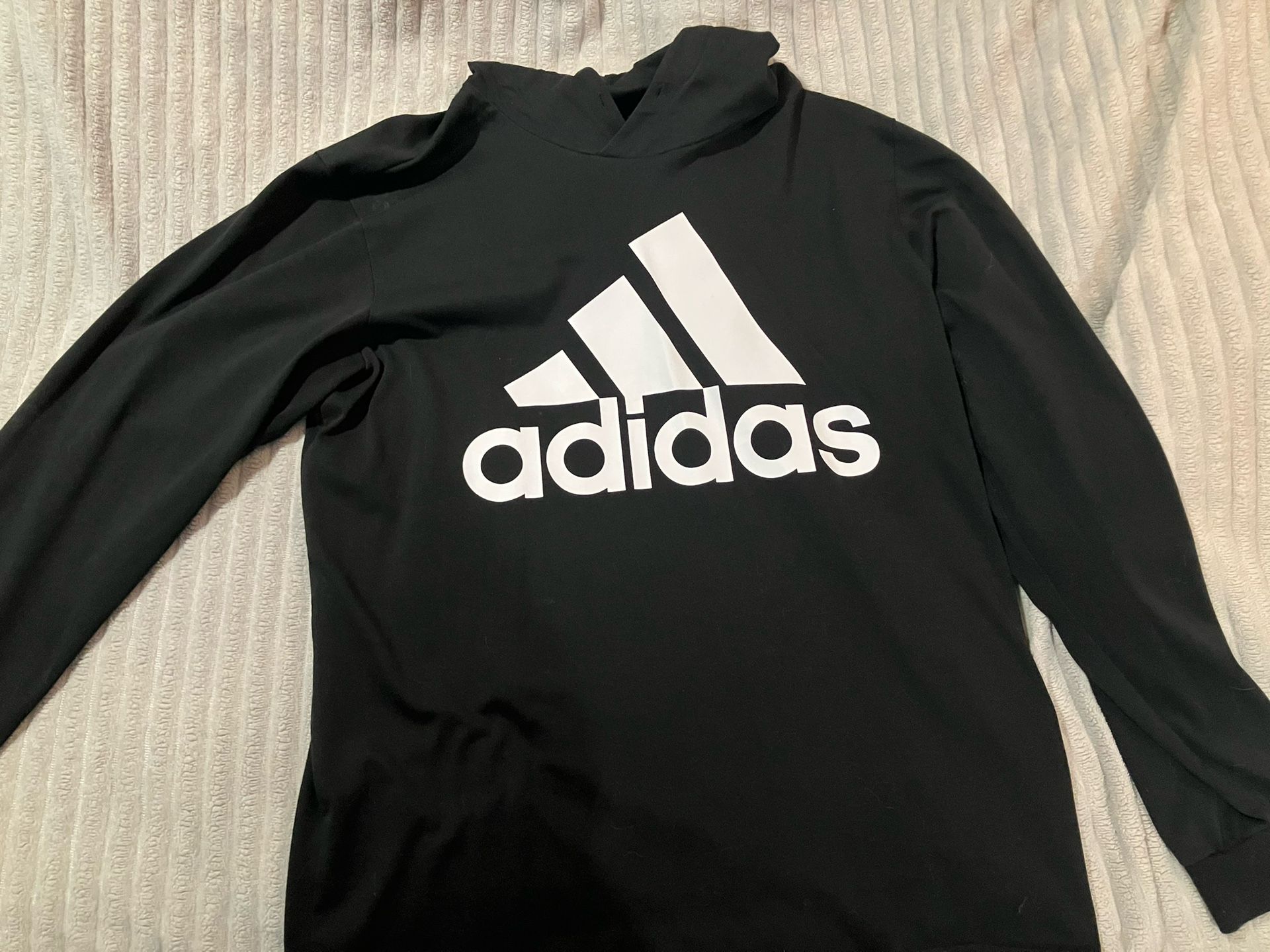 Black Adidas Menโs Hoodie