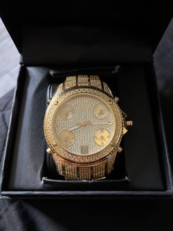 JBW gold diamond watch willing to trade for meta ai glasses