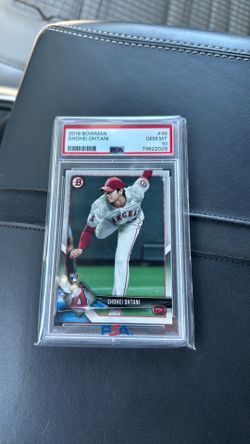 2018 Bowman Rookie Ohtani PSA 10