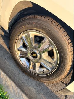 BRAND NEW Tires with Stock Chevy Rims