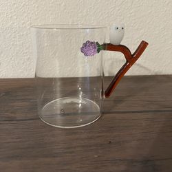 Ichendorf  Glass Cup With Owl