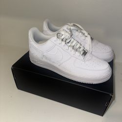 Kobe White Nike Air Force One 9 Men