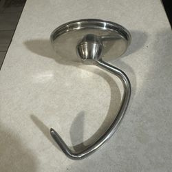 Stainless steel dough hook.     🥐🥐🥐