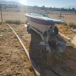 Boat  And Trailer 