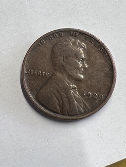 Genuine 1929 Lincoln One Cent Piece