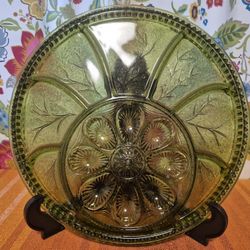 Vintage Egg & Relish Platter