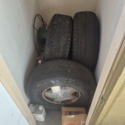 Used Wheels And Tires 4 From A 98 Chevy