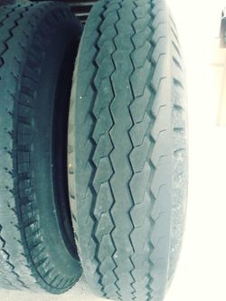 For sale I have Semite trailer tires 22.5 American-made tires with half a life in good shape
