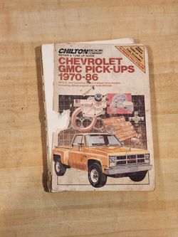 Repair Manuals for chevrolet, gmc, and dodge trucks
