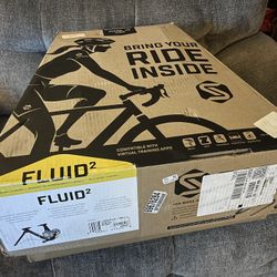 SARIS FLUID2 Basic Trainer Bike Bicycle Rider Biking Resistance