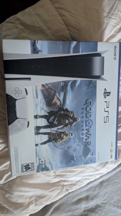 PlayStation 5 with disk