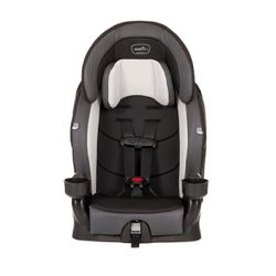 Evenflo Chase Plus 2-in-1 Booster Toddler Car Seat (Huron Black)