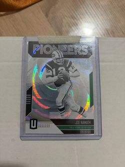 Joe Namath Rare NFL Cards