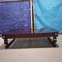 Vintage  Chinese  Oriental Coffee Tea Table