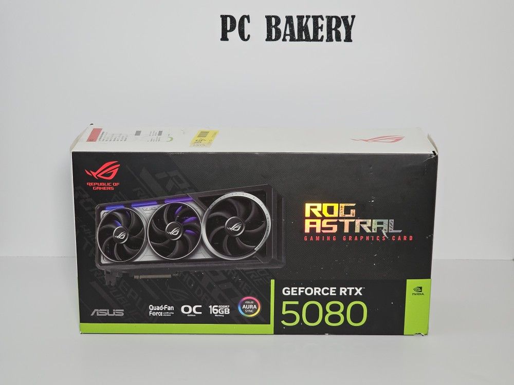 ASUS ROG Astral GeForce RTX 5080 OC 16GB GDDR7