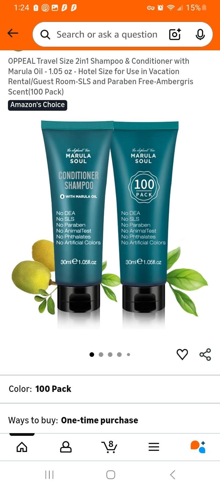 Pack Of 150, Shower Gel, Conditioning Shampoo And Hand Soap/ Mini Toiletries 