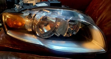 Headlight Audi A4 06 07 08 passenger side