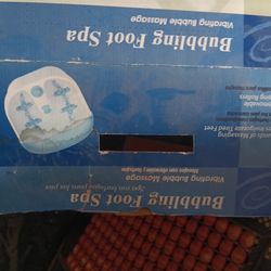 Foot Bubbling Spa Machine 